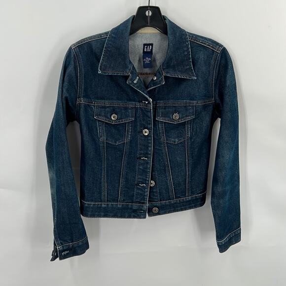 GAP Jackets & Blazers - Gap Women's Blue Denim Jacket Size XS